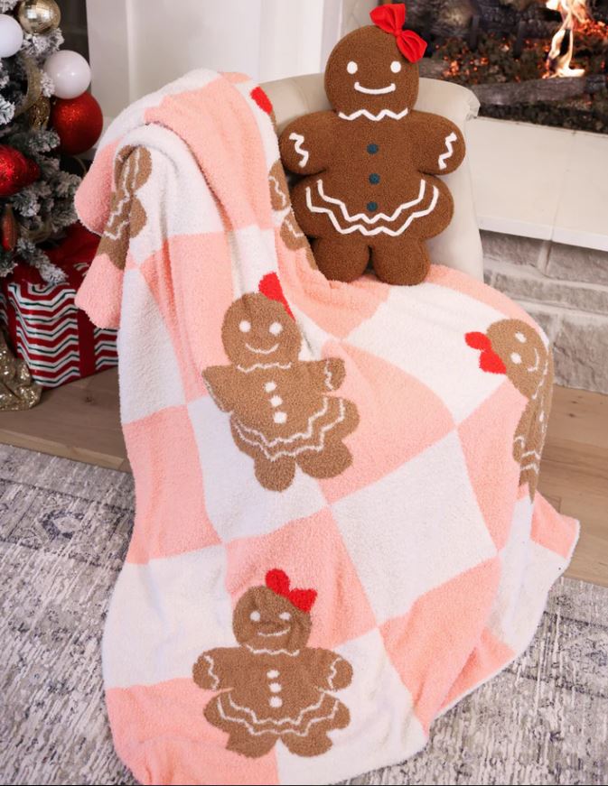 Gingerbread Girl Blanket