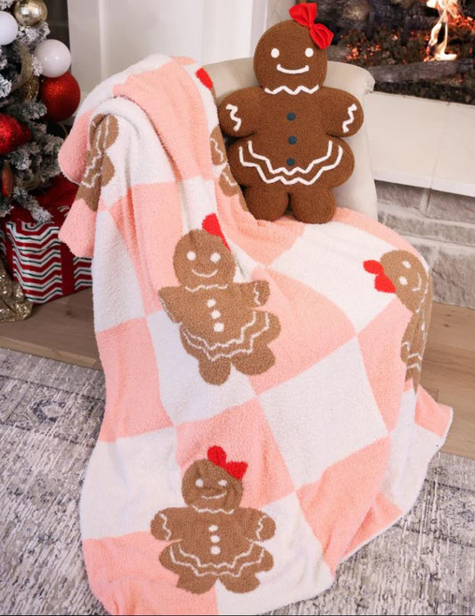 Gingerbread Girl Blanket