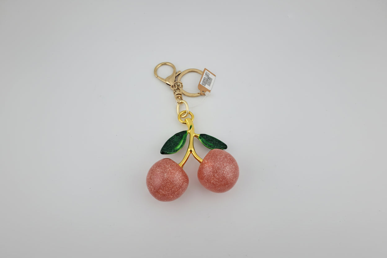 jumbo pink cherry charm