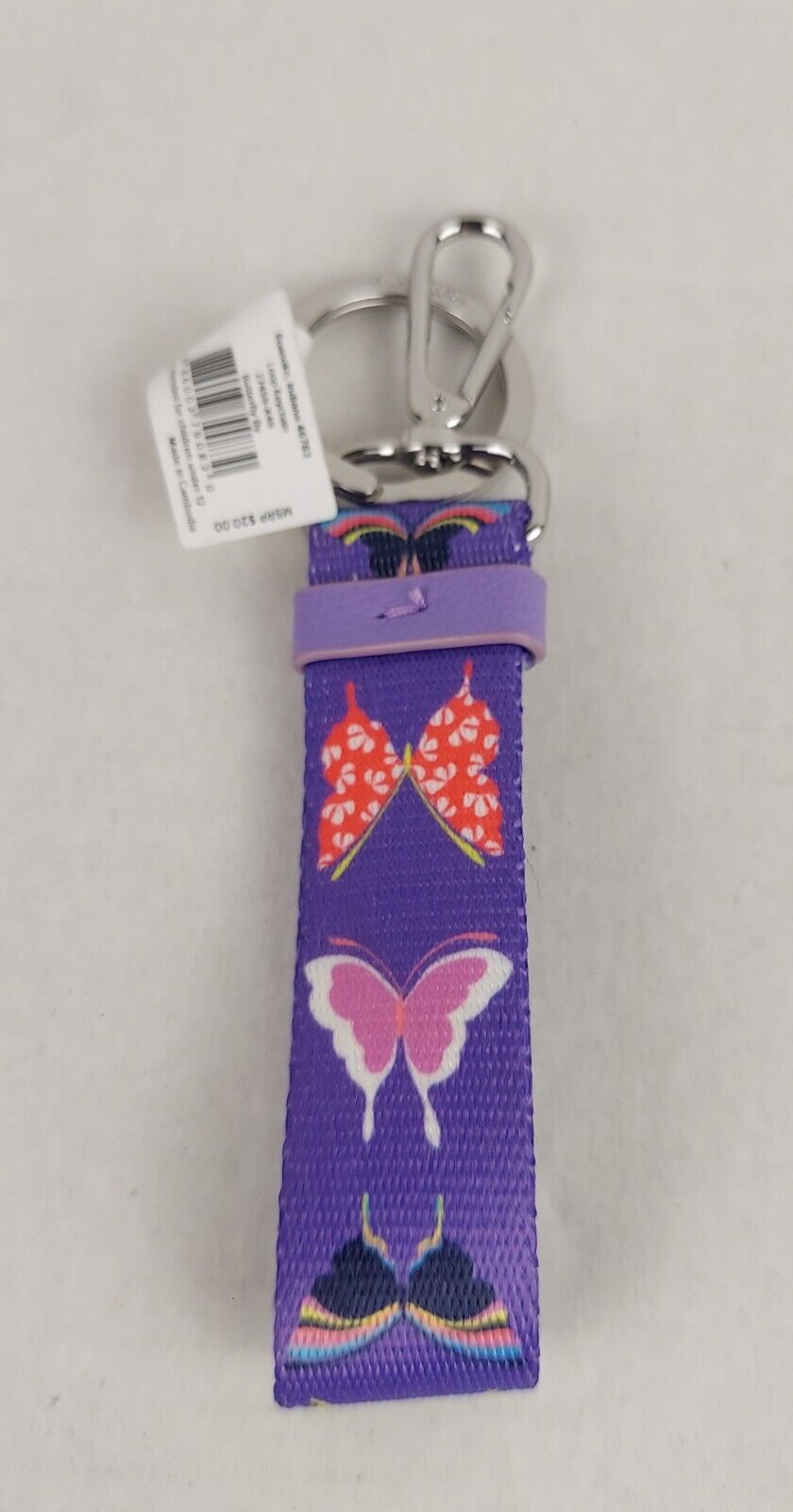 Keychain - Butterfly By Print Loop