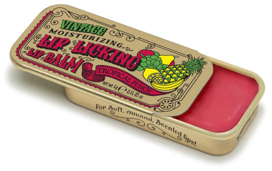 Tropical Punch Lip Balm in Slider Tin - Dries Clear