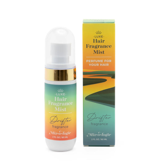 drifter hair fragrance mist with box against a white background