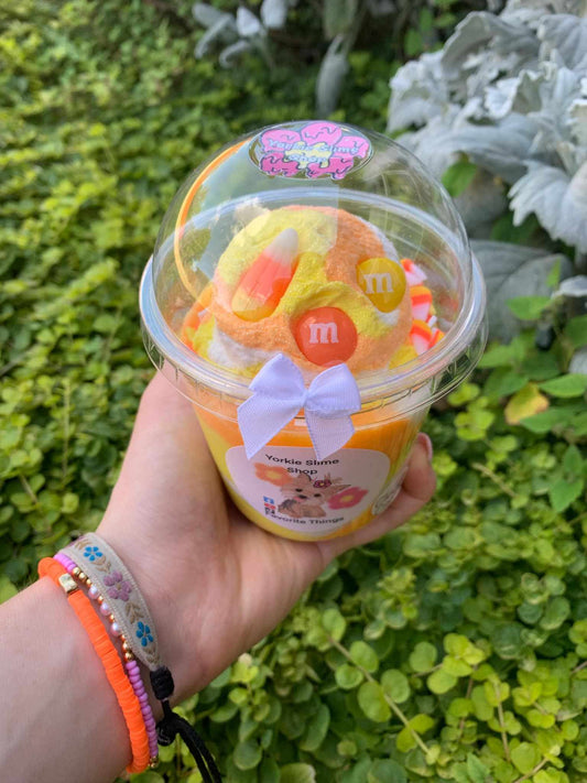 Cloud Cream Slime With Candy Corn Charms - 8.5 Ounce