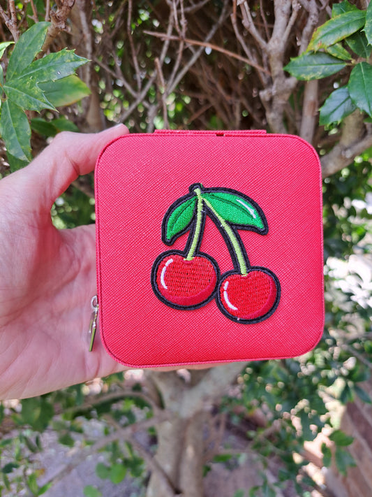 Cherry Patch Red Jewelry Organizer - Jewelry Box