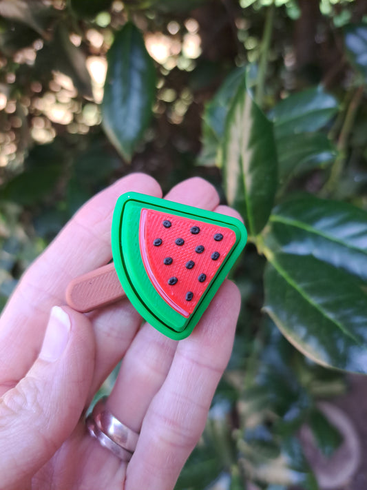 3D Printed Watermelon Popsicle Clicker