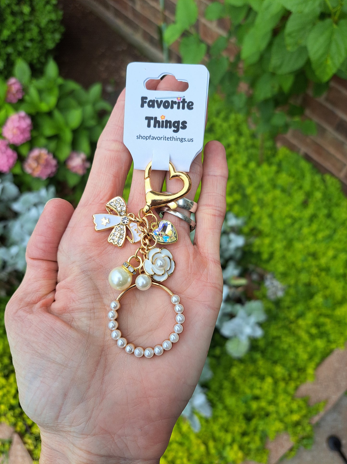 Pearl Princess Bag Charm