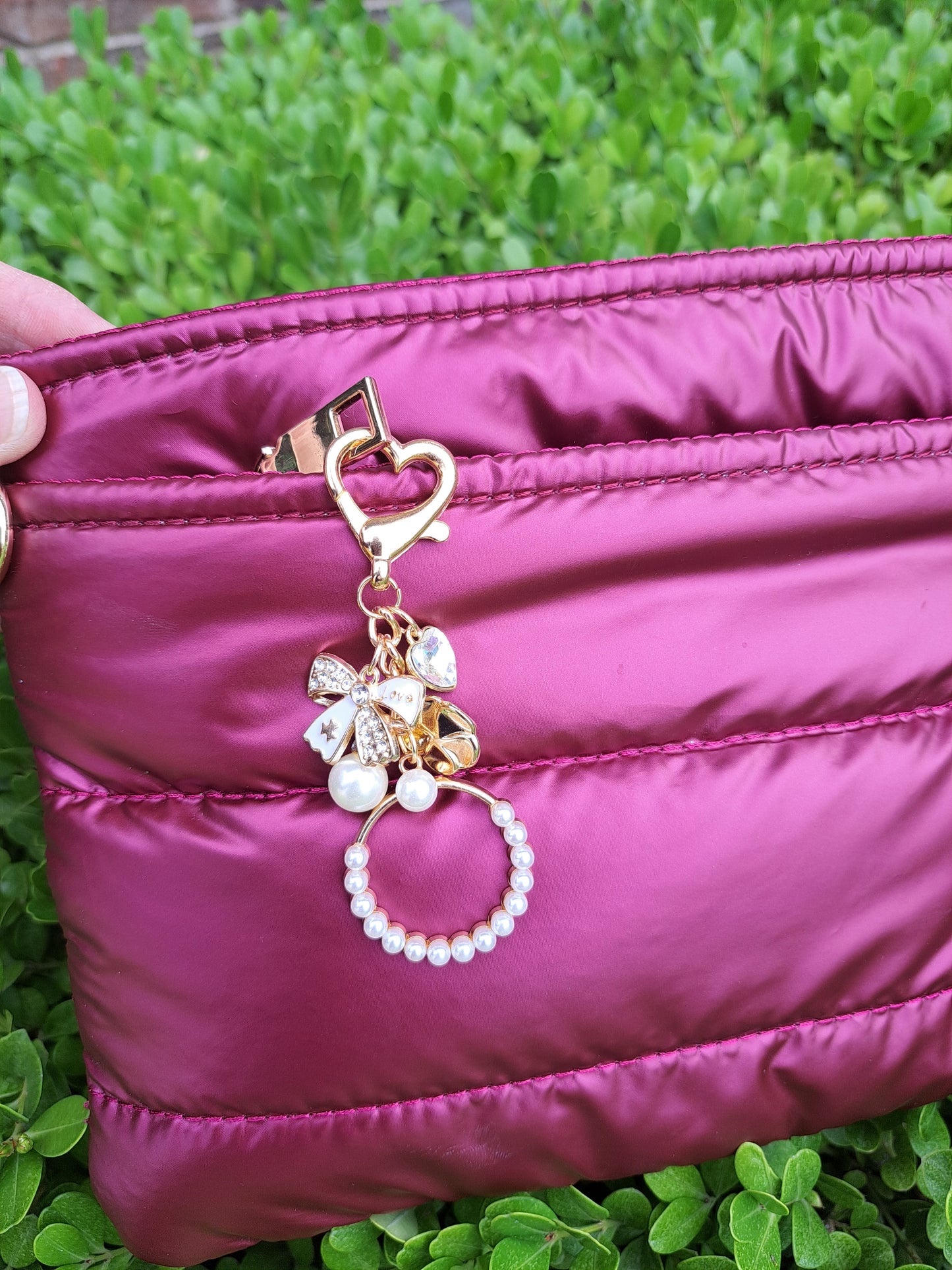 Pearl Princess Bag Charm