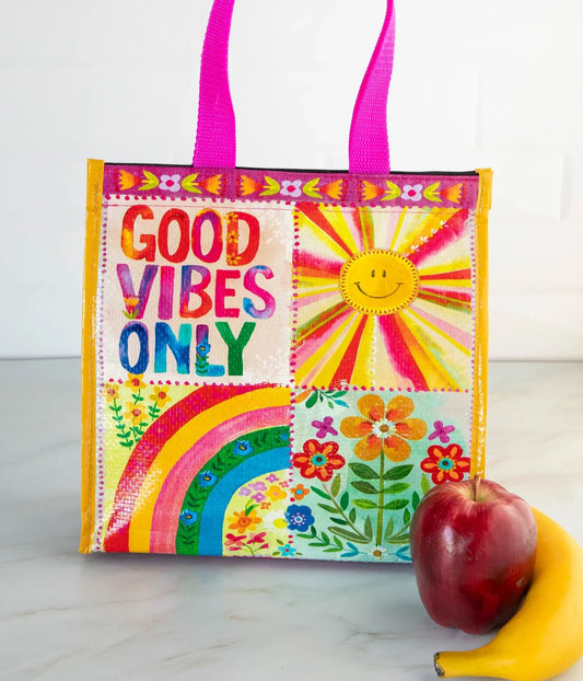 Insulated Lunch Tote - Good Vibes