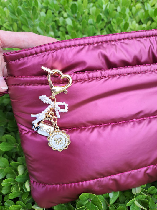 Girly Girl Bag Charm