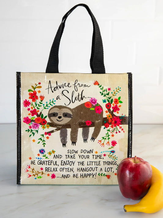 Insulated Lunch Tote - Advice From A Sloth