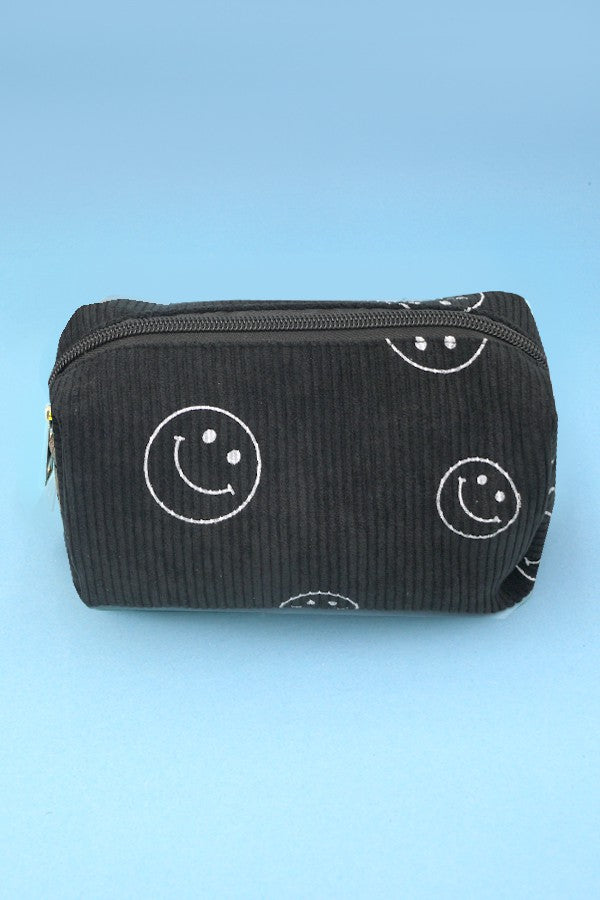 Smiley Makeup Pouch Cosmetic Bag