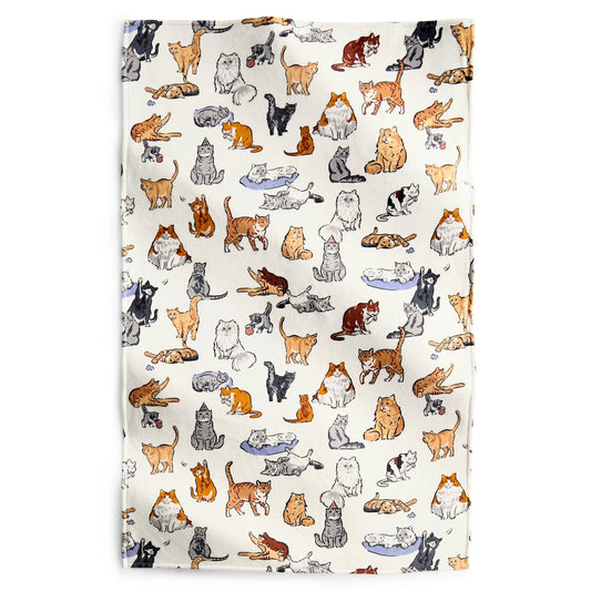 A Cat's Life Fleece Blanket - 50" x 80"
