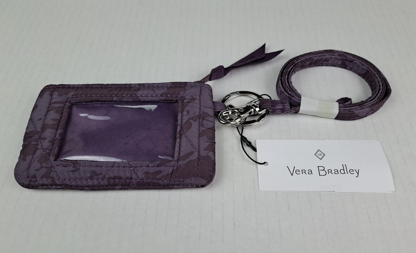 Zip ID & Lanyard - Plum Ultralight