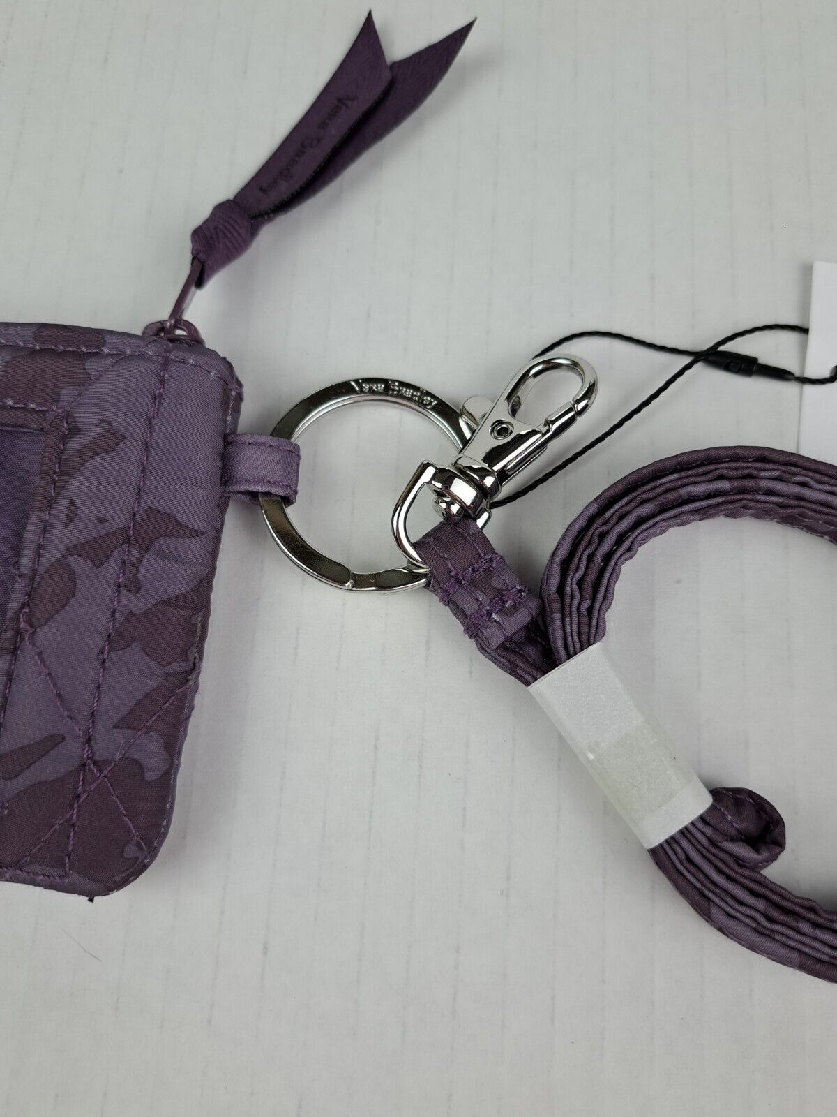 Zip ID & Lanyard - Plum Ultralight