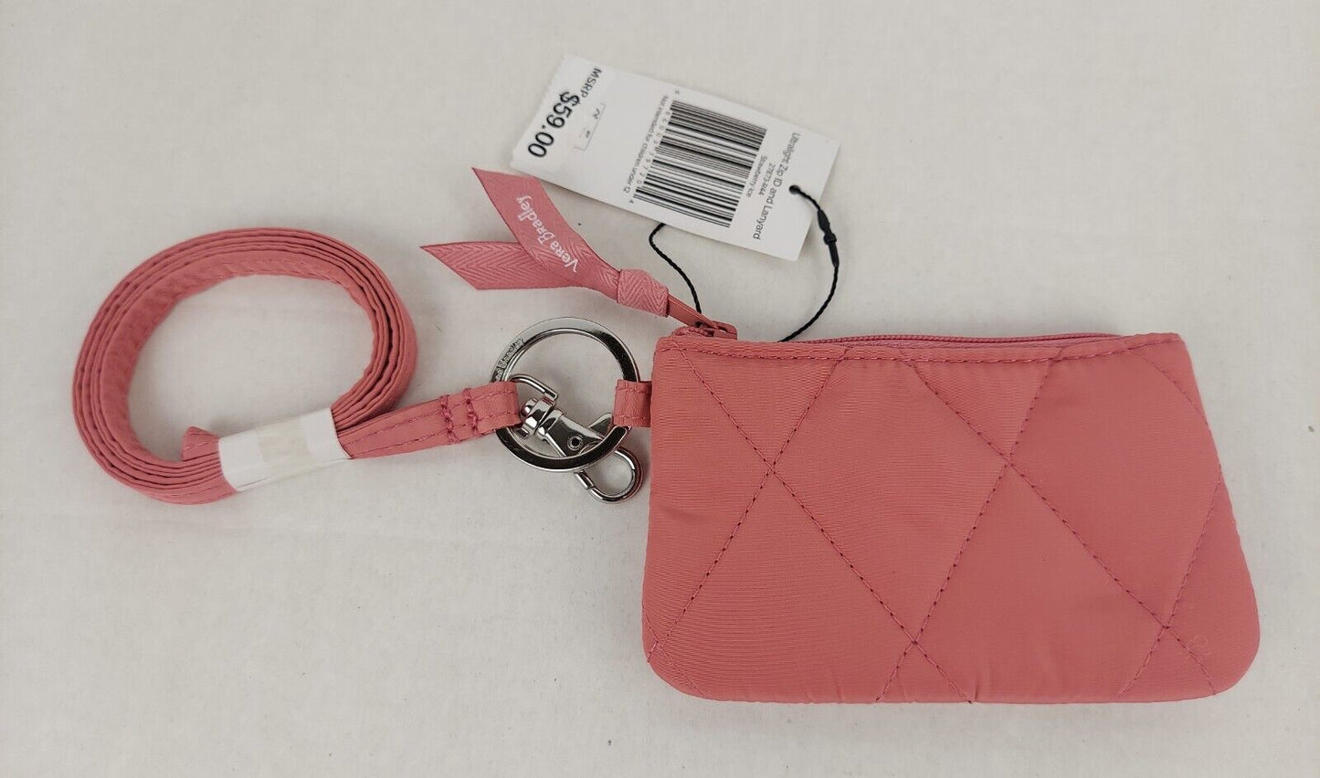 Zip ID & Lanyard - Strawberry Ice